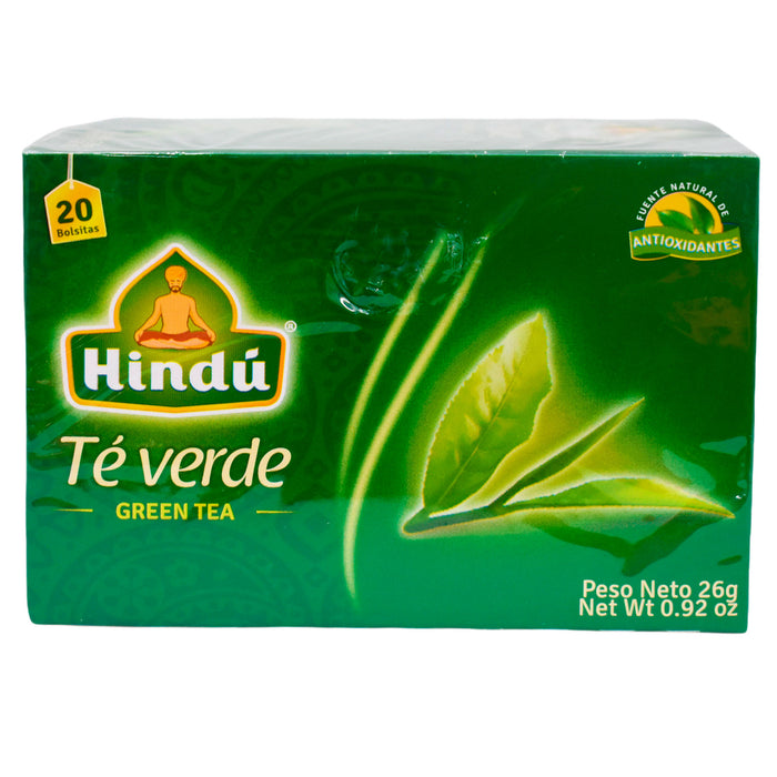 Té Hindú Verde Clásico X 20 Unidades