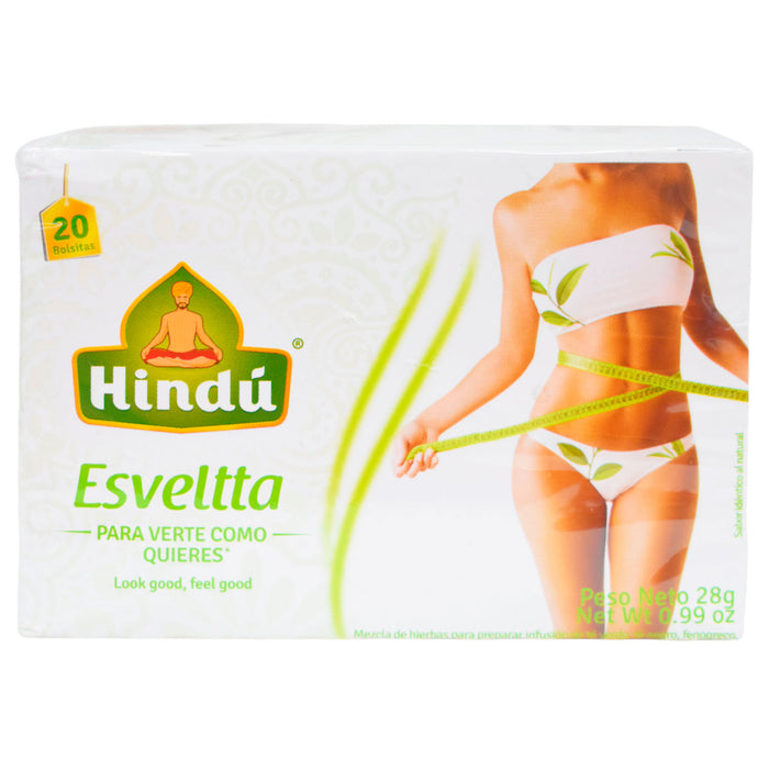 Té Hindú Esveltta Para Verte Como Quieres X 20 Unidades