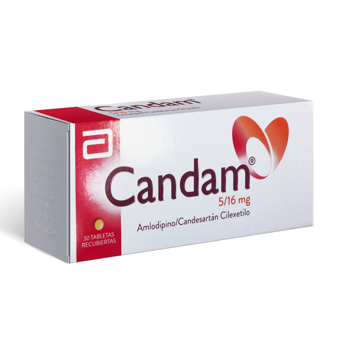 Candam 5/16Mg X 30 Tab Amlodipino/Candesartan