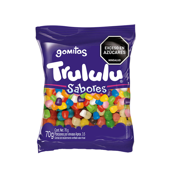 Gomitas Trululu Sabores Confitados X 70g