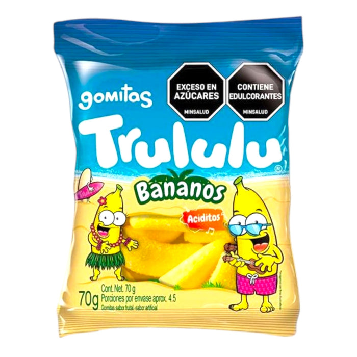 Gomitas Trululu Bananos X 70g