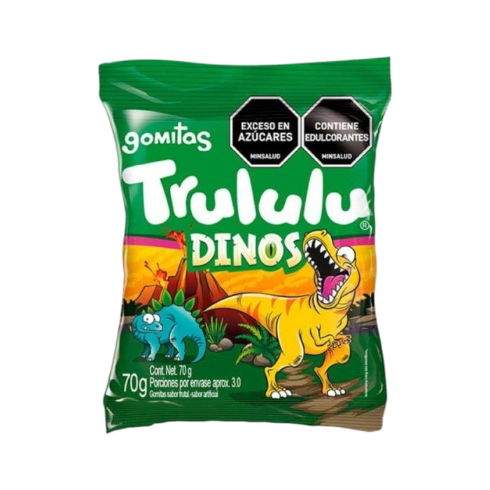 Gomitas Trululu Dinos Sabor Frutal X 70G