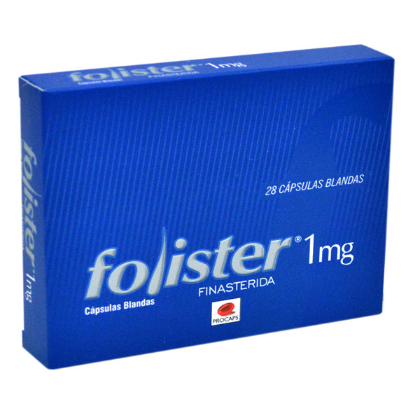 Folister 1Mg Finasteride X Capsula Blanda
