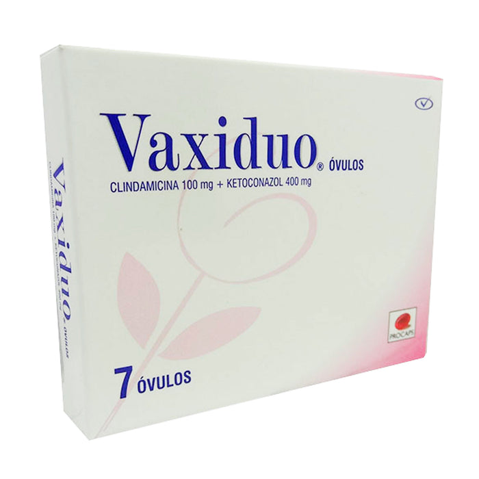 Vaxiduo Clindamicina Clorhidrato 100Mg Y Ketoconazol 400Mg X Ovulo