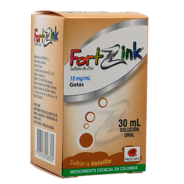 Fortzink 10Mg Ml Gta X 30ml Zinc