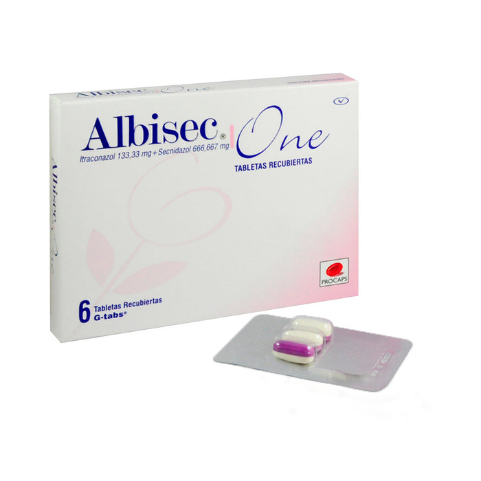 Albisec One Itraconazol 133Mg Y Secnidazol 666Mg X Blister