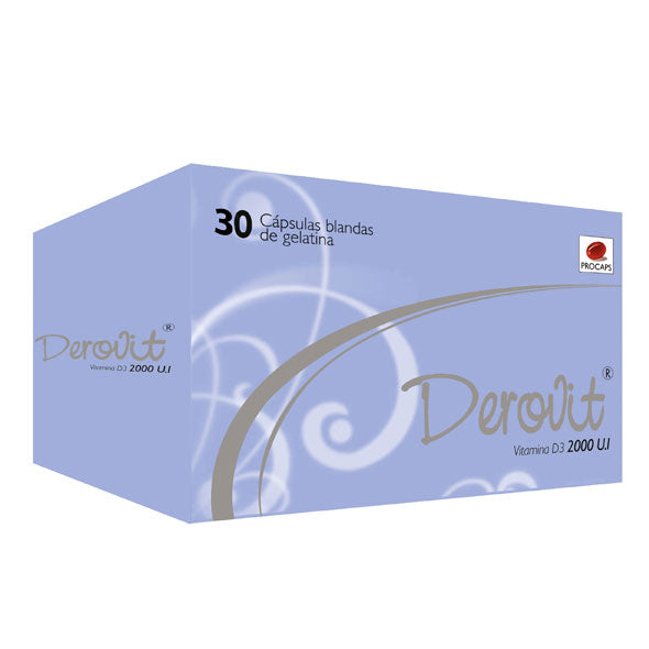 Derovit Vitamina D3 2000Ui X Capsula Blanda