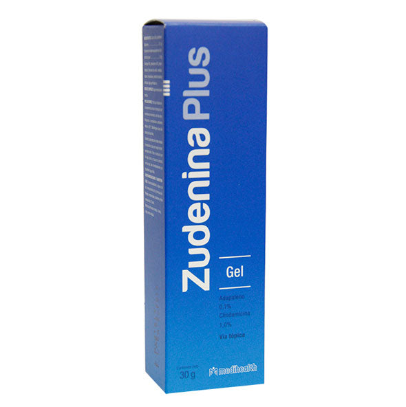 Zudenina Plus Adapaleno 0.001 Y Clindamicina Fosfato 0.01 Gel X 30g