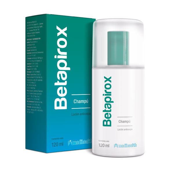 Shampoo Loción Betapirox Anticaspa X 120Ml