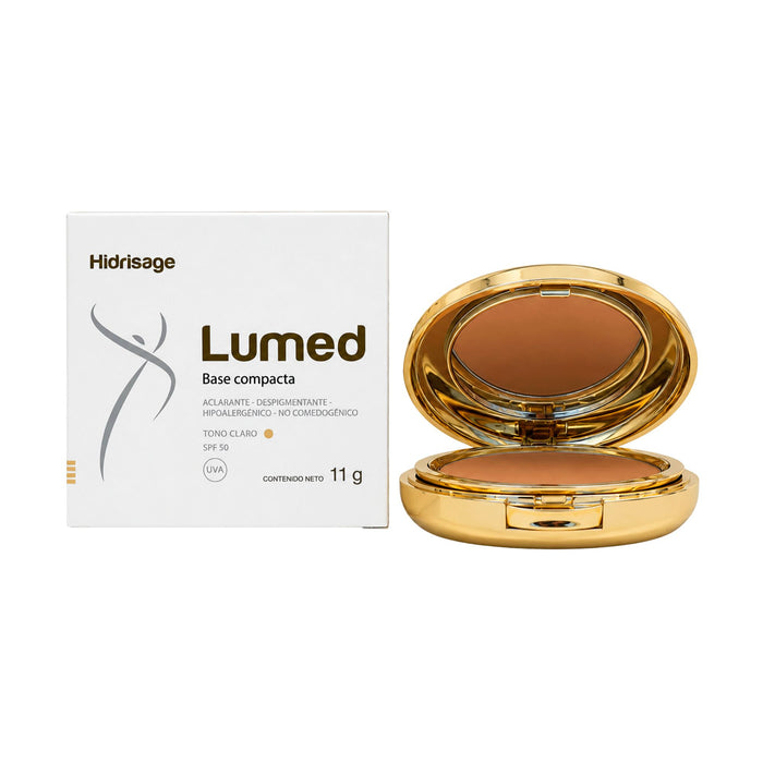 Base Compacta Hidrisage Lumed Spf 50 Claro X 11G