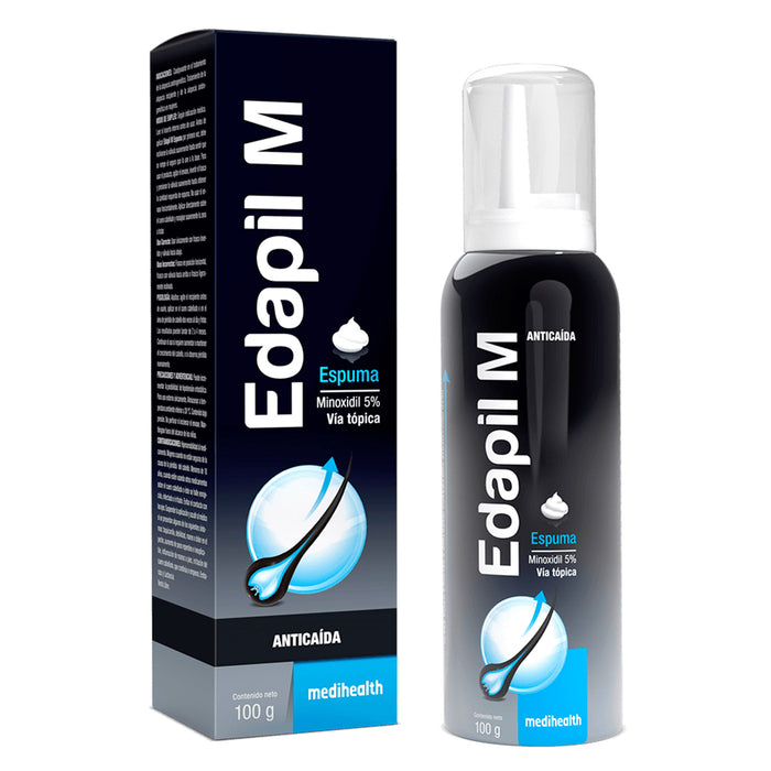 Edapil M 5% Espuma X 100g Anticaida Minoxidil