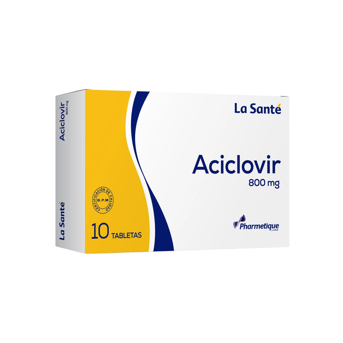 Aciclovir 800Mg X Tableta