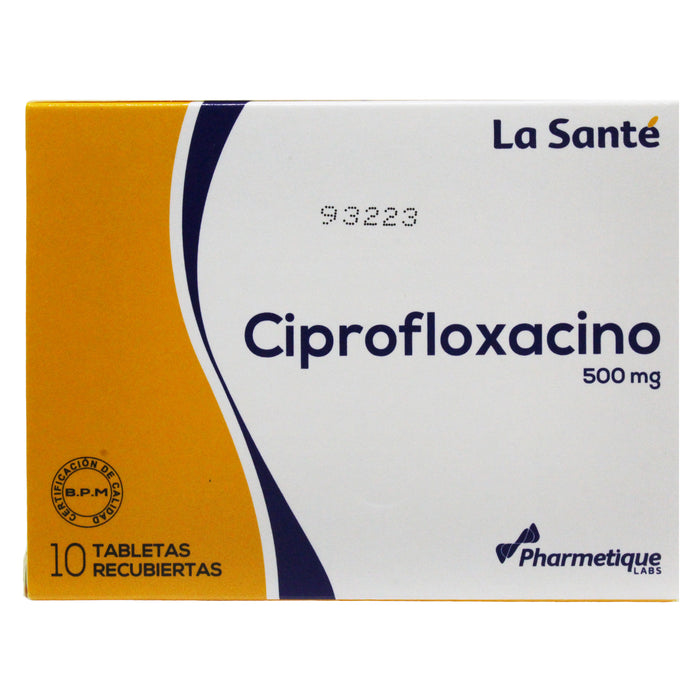 Ciprofloxacina 500Mg X Tableta