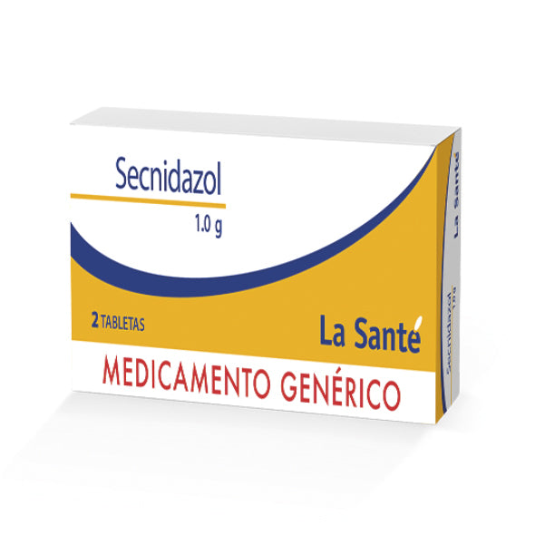 Secnidazol 1g X 2 Tabletas