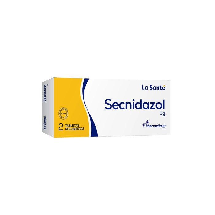 Secnidazol 1G X 2 Tabletas