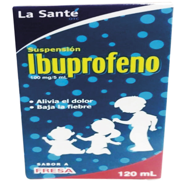 Ibuprofeno 100Mg 5ml Susp X 120ml