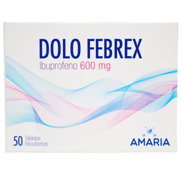 Dolo Febrex Ibuprofeno 600Mg Farmacorp X Tableta
