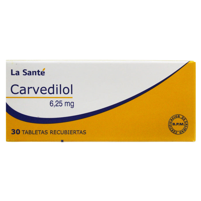 Carvedilol 6.25Mg X Tableta