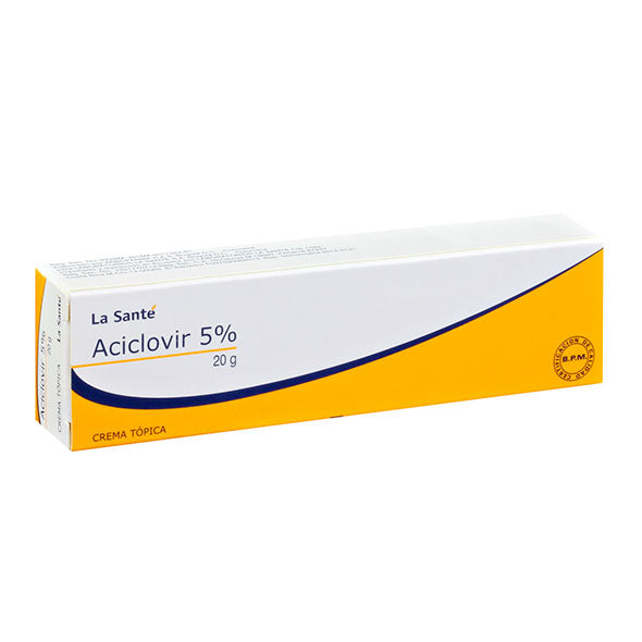Aciclovir 0.05 Crema X 20g