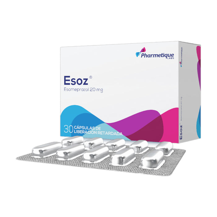 Esoz 20Mg Esomeprazol X Capsulas