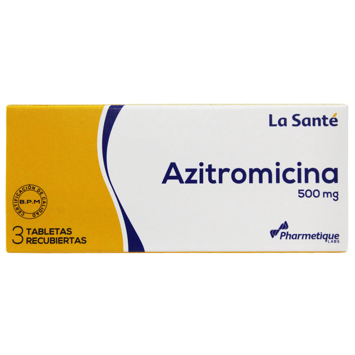 Azitromicina 500Mg X Tableta