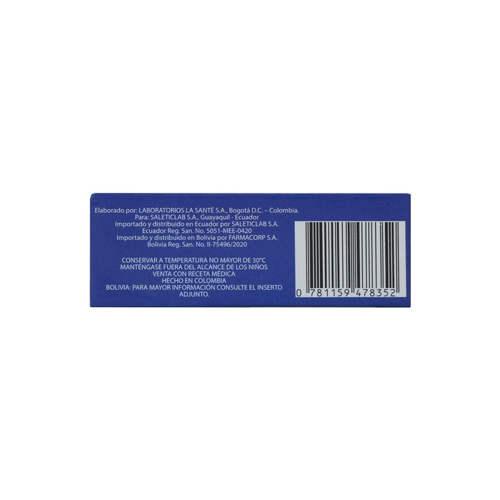 Melox-Letic 15Mg Meloxicam Farmacorp X Tableta