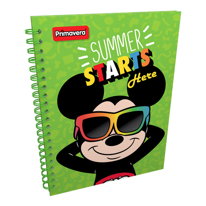 Cuaderno Primavera A4 Mickey Cuadros X 100 Hojas