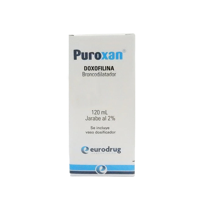 Puroxan Doxofilina 100mg/5ml Jarabe X 120 ml