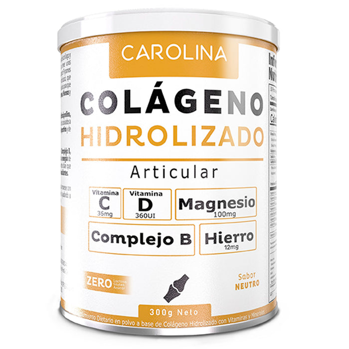 Colágeno Hidrolizado Carolina Articular X 300g