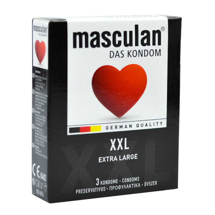Preservativo Masculan Tipo 5 XXL Black 3 Unidades X Caja