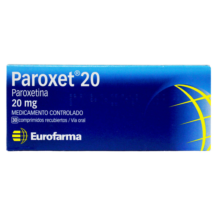 Paroxet 20Mg Paroxetina X Tableta