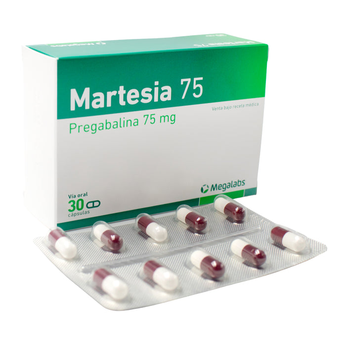 Martesia 75Mg Pregabalina X Capsula