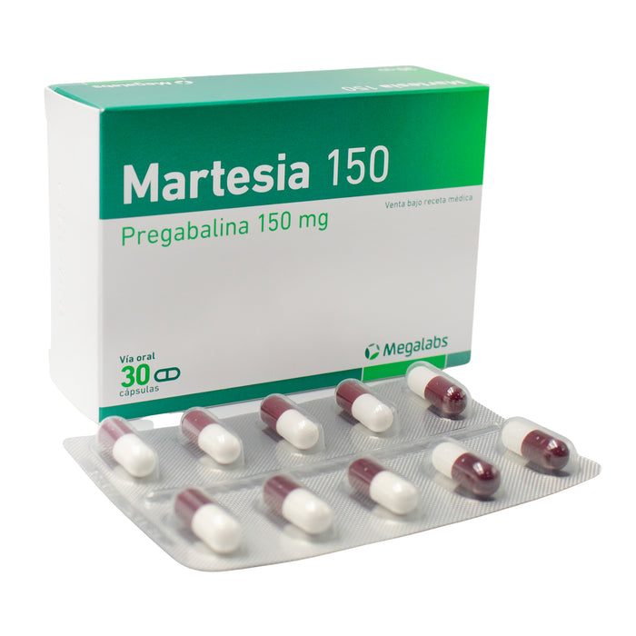 Martesia Pregabalina 150Mg X Capsula