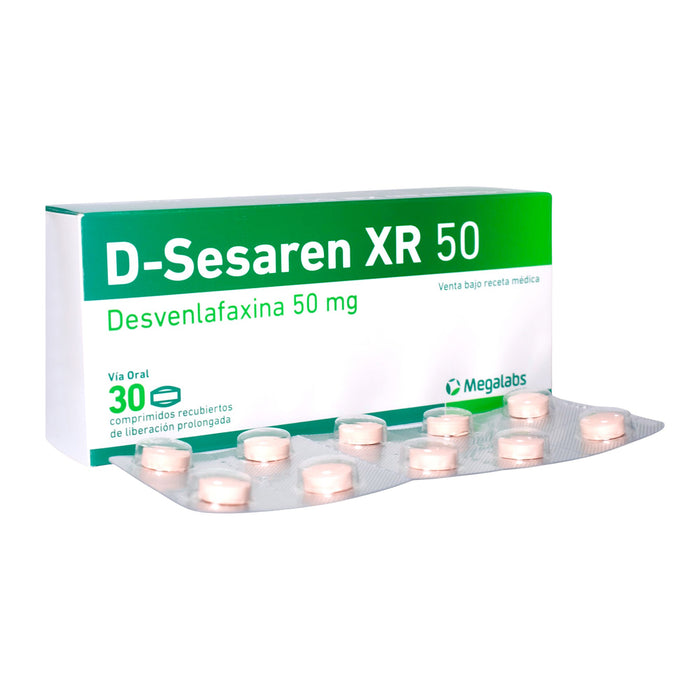 D-Sesaren Xr 50mg X Comprimido Liberacion Prolongada