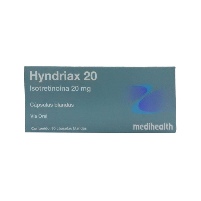 Hyndriax 20 Mg Isotretinoína X Cápsula Blanda