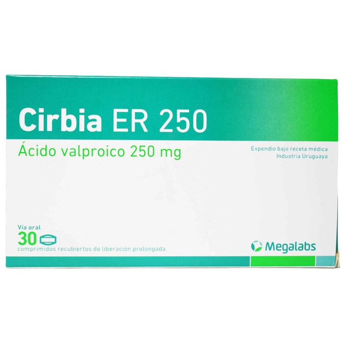 Cirbia Er Acido Valproico 250Mg X Tableta