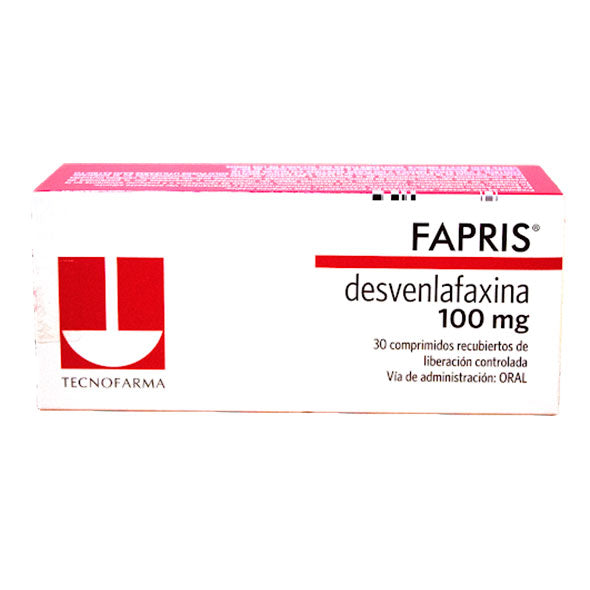 Fapris 100Mg Desvenlafaxina X Tableta