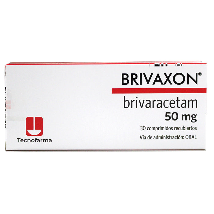 Brivaxon 50Mg Brivaracetam X Comprimido