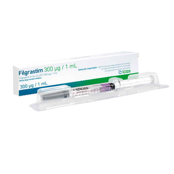Filgrastim 300mcg Intravenosa - Subcutanea Onc Frio X 1 Jeringa Prellenado