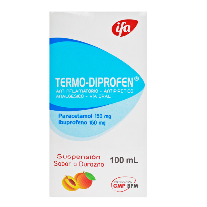 Termo Diprofen Susp X 100ml Paracetamol Ibuprofeno