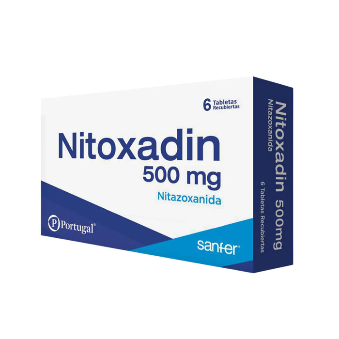 Nitoxadin 500Mg Nitazoxanida X Tableta