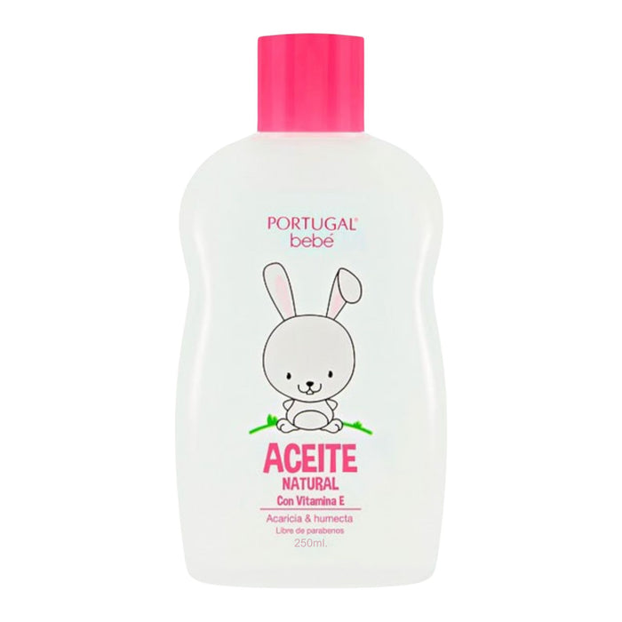 Aceite Natural Portugal Bebé Con Vitamina E X 250G