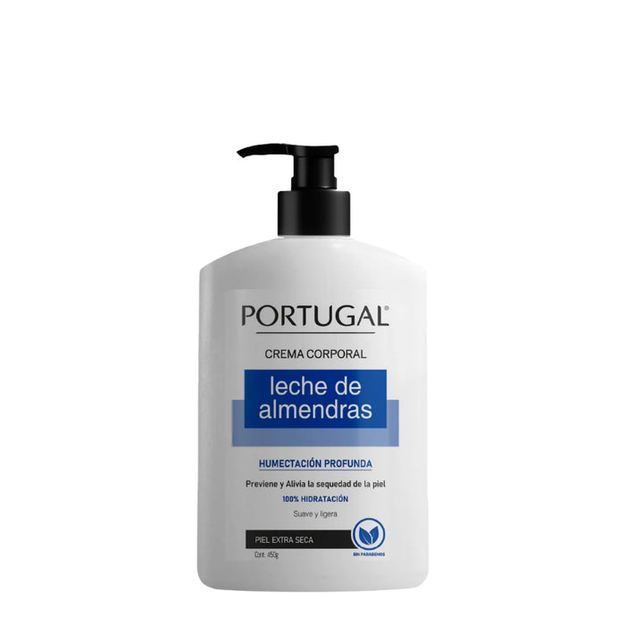 Crema Corporal Portugal Leche De Almendras X 450G