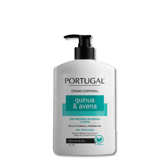 Crema Corporal Portugal Quinua Y Avena X 450G