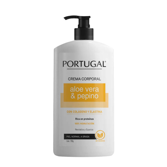 Crema Corporal Portugal Aloe Vera Y Pepino X 700G