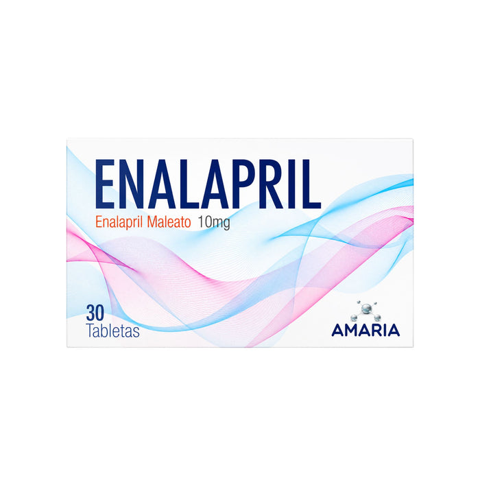Enalapril Maleato 10Mg Amaria X Tableta