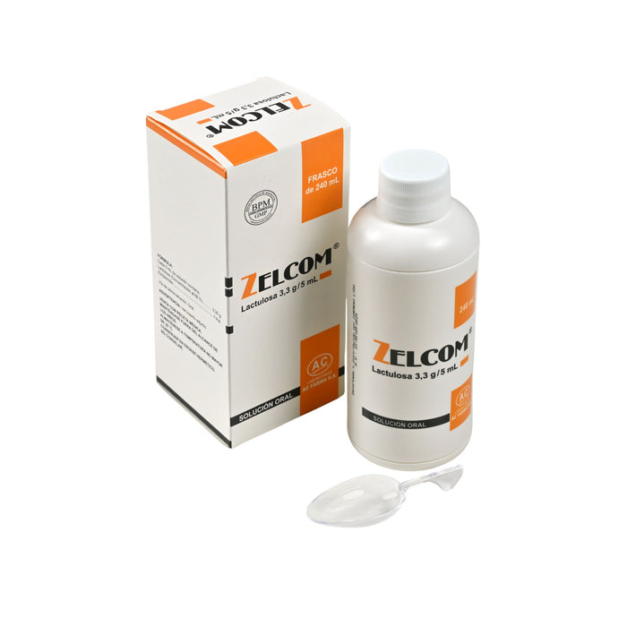 Zelcom 3.3G/5Ml Lactulosa Solución X 240Ml