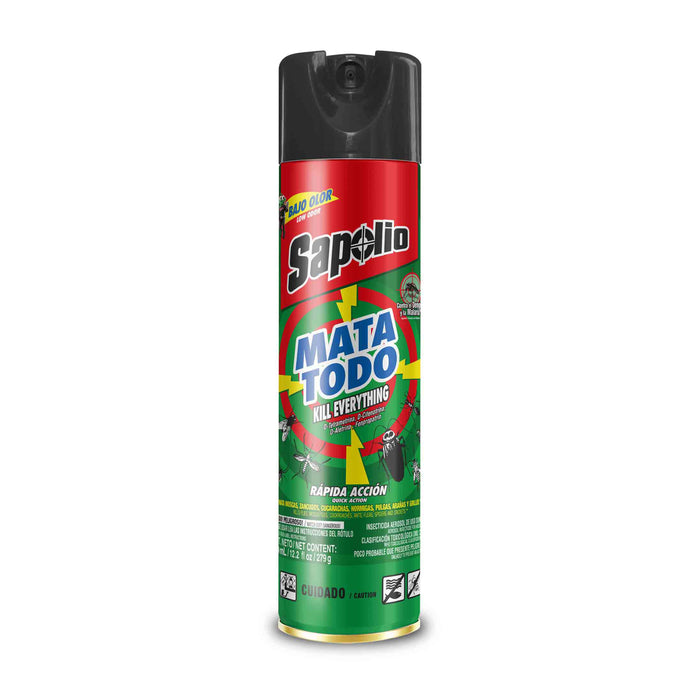 Insecticida Sapolio Mata Todo Insectos X 360Ml