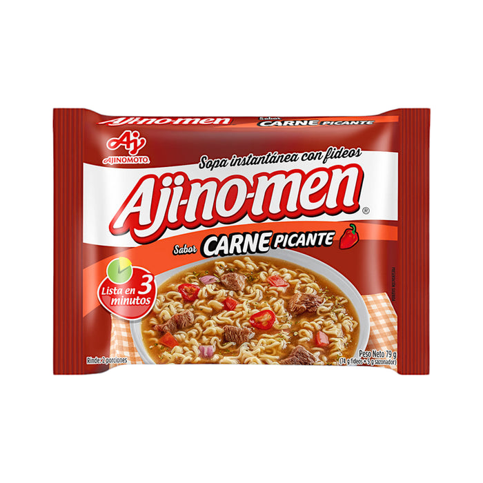 Sopa Instantánea Ajinomen Carne Picante Bolsita X 80G