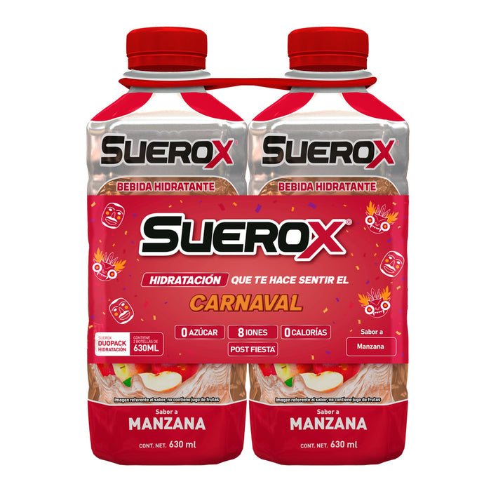 Bebida Hidratante Suerox Manzana Pack X 2 Unidades